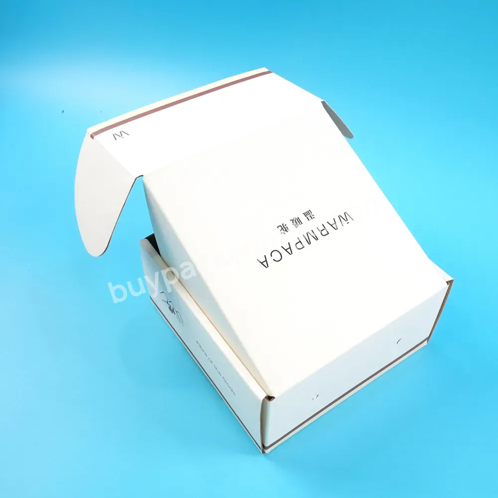 Custom Small Luxury Cosmetic Recycled Color Printing Logo Shipping Mailer Packaging Paper Box