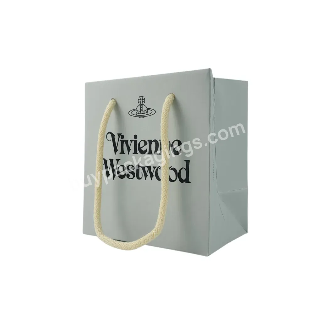 Custom Small Paper Bag Custom Logo Small Paper Mini Gift Jewelry Bags With Logo Custom