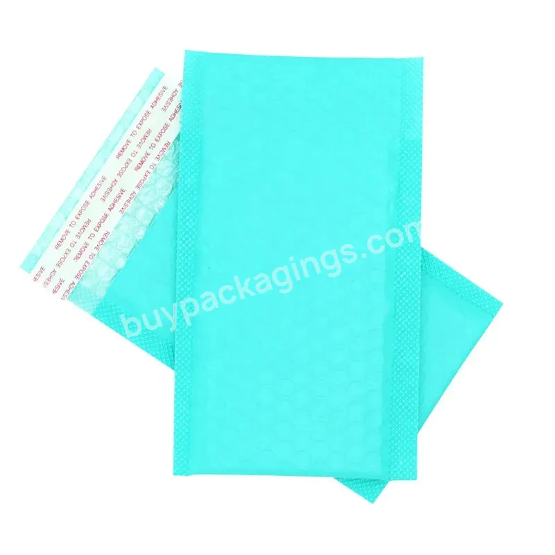 Custom Small Poly Mailers Bubble Custom Printed Mint Blue Padded Bubble Mailers Recycled - Buy Small Bubble Mailer,Padded Envelopes Kraft Paper Bubble Mailers,Personalised Bubble Mailers.