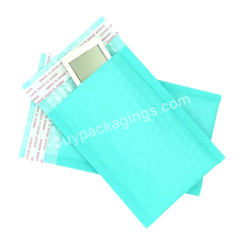 Custom Small Poly Mailers Bubble Custom Printed Mint Blue Padded Bubble Mailers Recycled - Buy Small Bubble Mailer,Padded Envelopes Kraft Paper Bubble Mailers,Personalised Bubble Mailers.