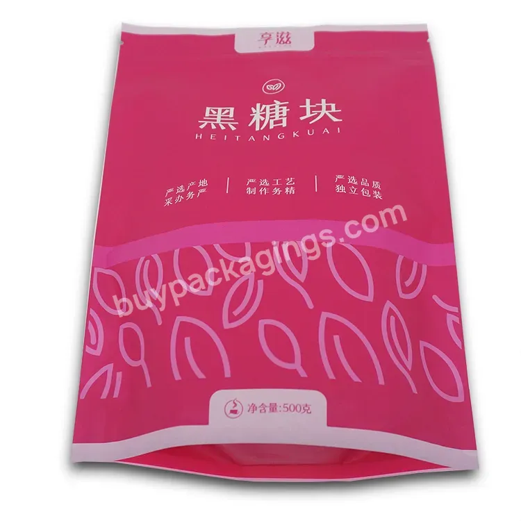 Custom Snack Shopping Food Plastic Seal Bags Snack Stand Up Bag