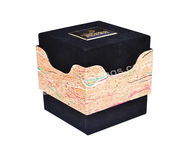Custom Special Shaped Candle Packaging Rigid Cardboard Paper Box For Promotion