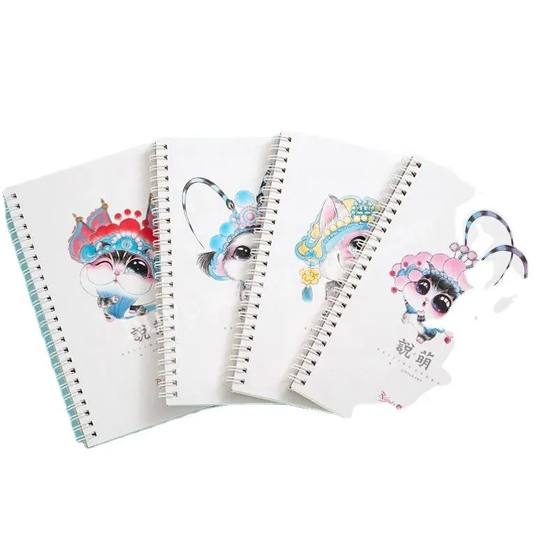 Custom Spiral Notebook Printing School Supplier Softcover Notebook For Students