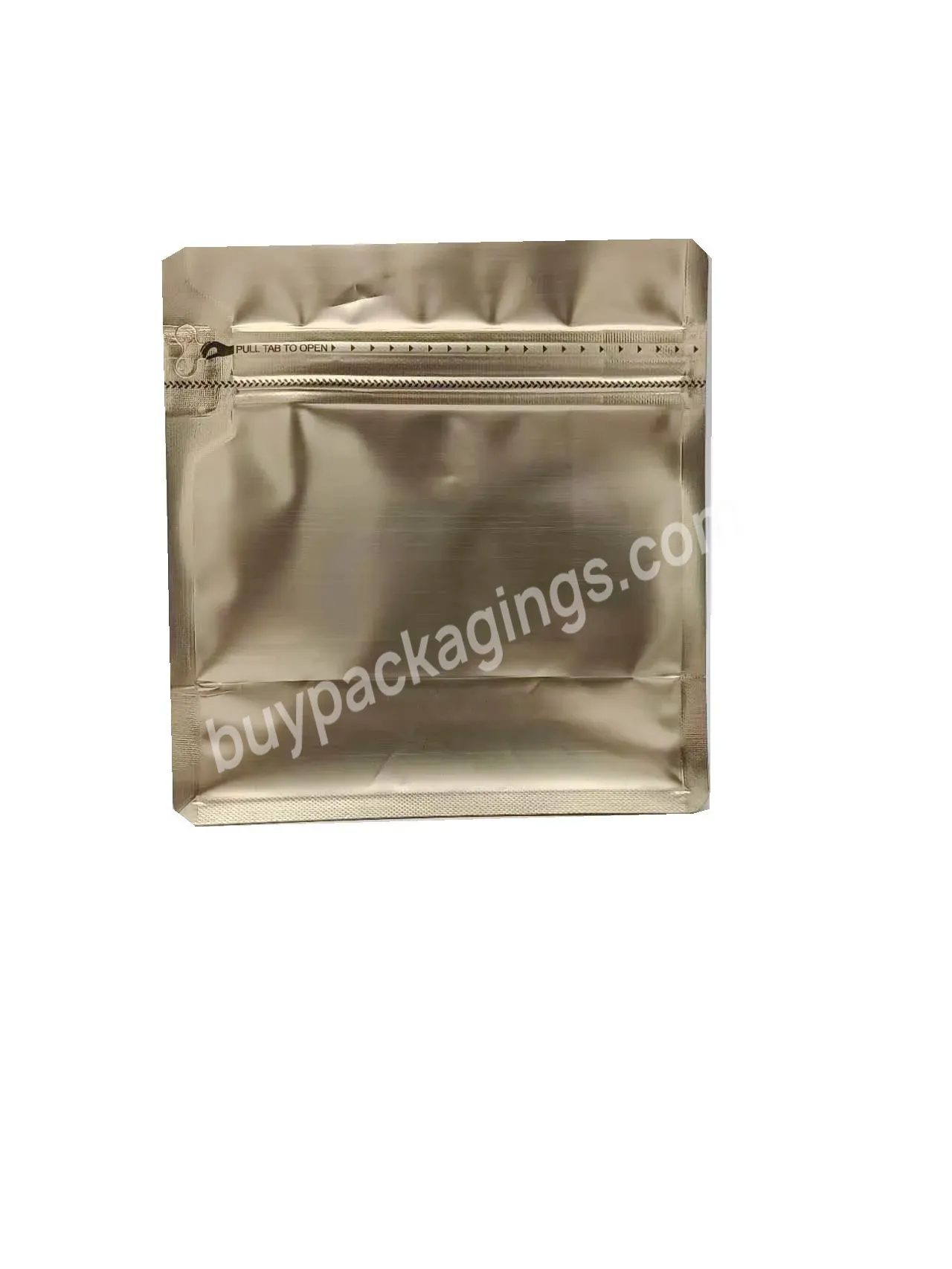 Custom Square Bottom Bags Coffee Beans Snack Packaging Edible Bags Custom Coffee Packaging Zipper Lock Tin Tie Plastic Packing