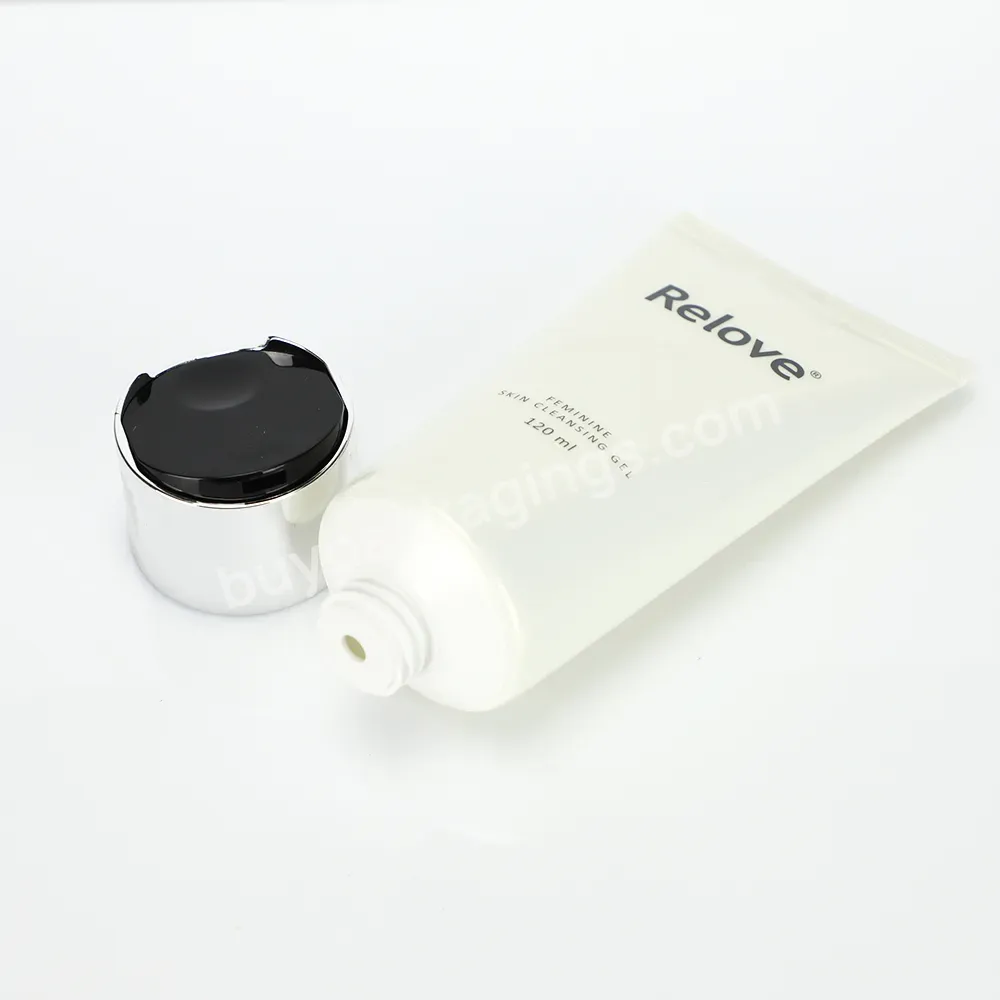 Custom Squeeze Tube Plastic Soft Bottle Empty 200g Cosmetic Makeup Body Lotion Cream Container