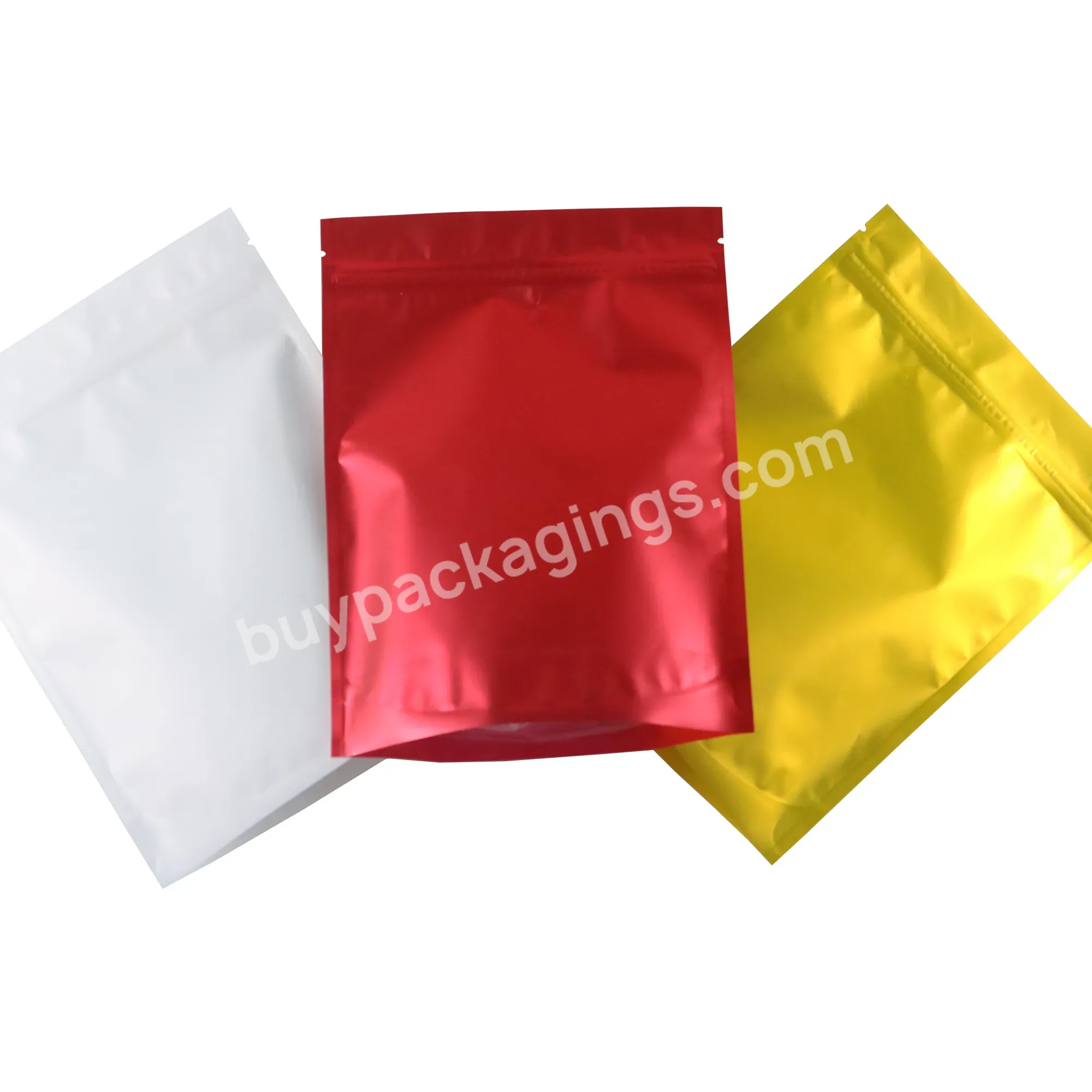 Custom Stand Up Resealable Zipper Seal Mylar Bags 3.5g 8 Oz 4x6 Inches Plastic Smell Proof Holographic Ziplock Mylar Bag