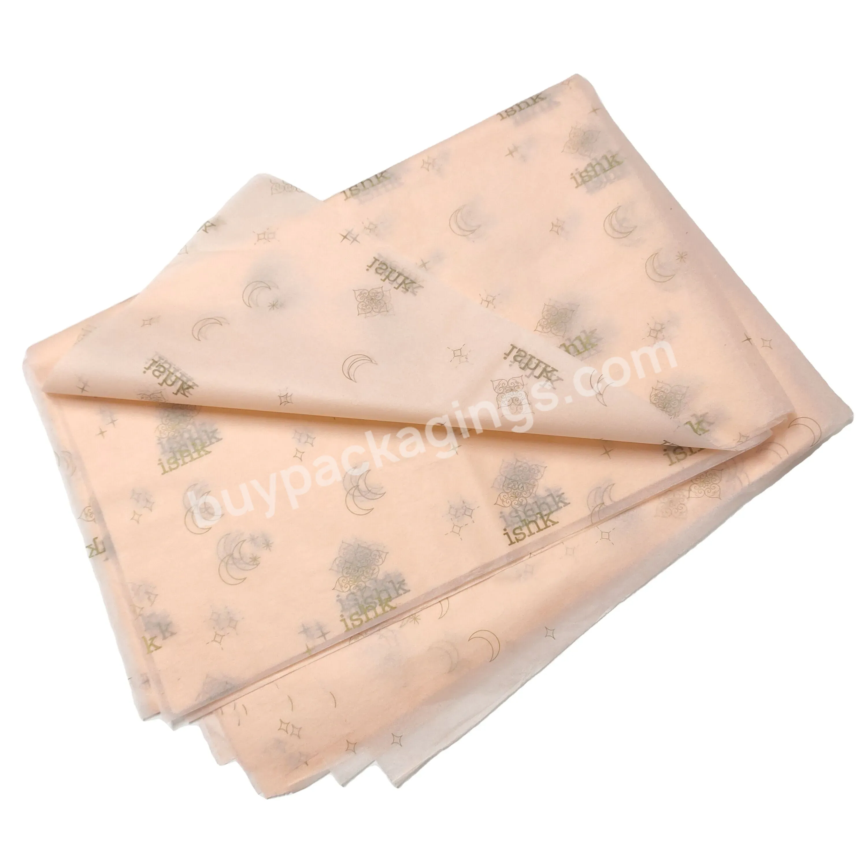 Custom Stylish Printed Tissue Paper For Your Packaging And Promotions
