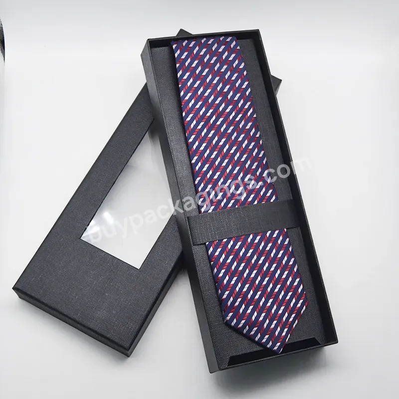 Custom Suit And Tie Gift Packaging Gift Box With Window