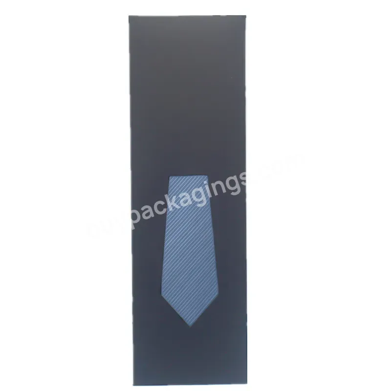 Custom Suit Tie Paper Envelope With Pvc Window Customizable Size And Color With Your Logo - Buy Kraft Paper Envelope Packaging For Suit Tie,Suit Tie Paper Envelope With Window,Custom Paper Envelope Packaging.
