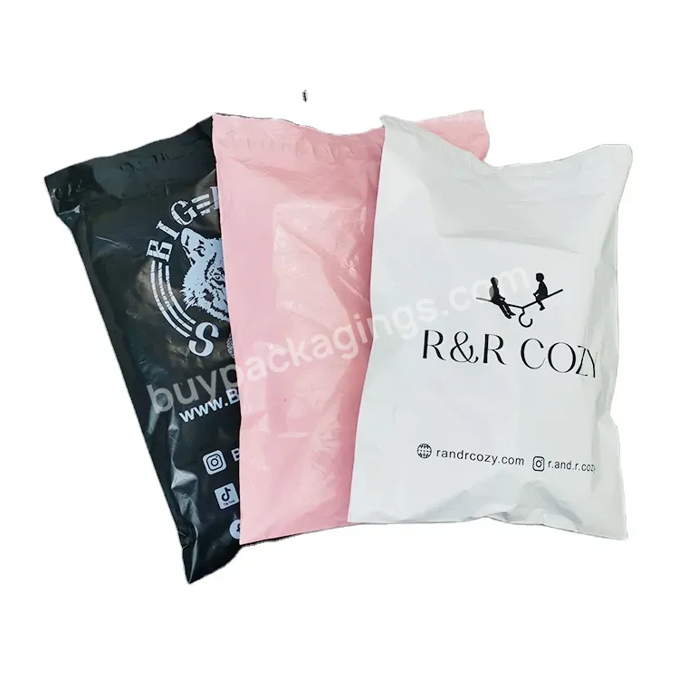 Custom Sustainable Eco Compostable Poly Mailer Plastic Shipping Mailing Bag Envelopes With High Quality For Postage Shop Online