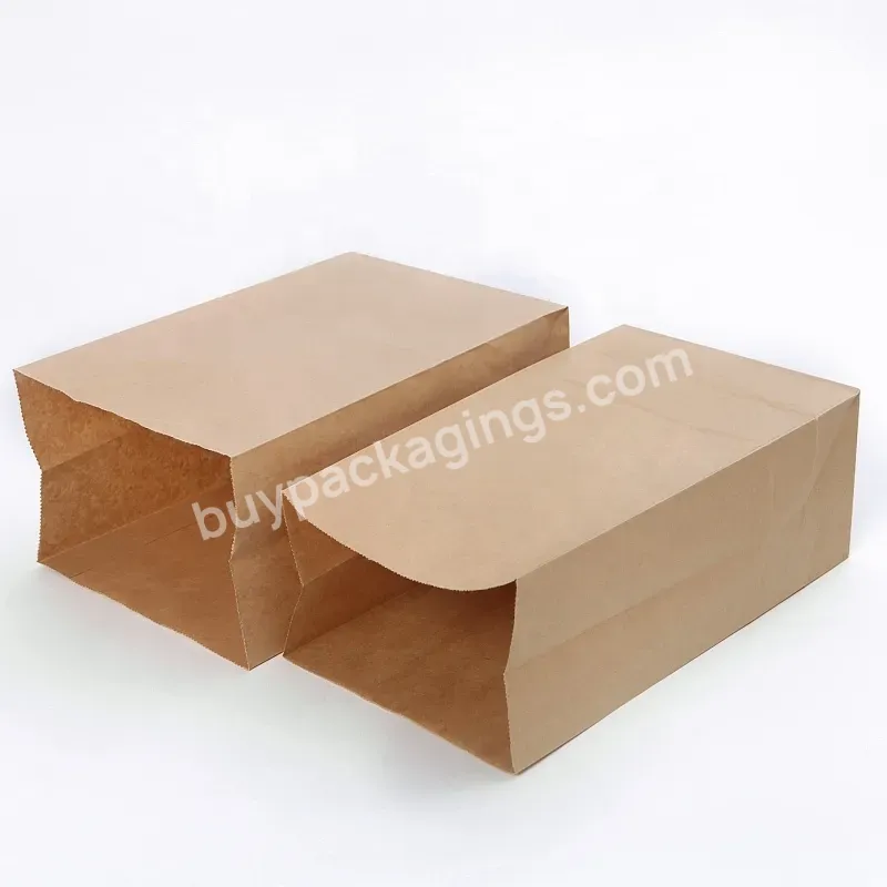 Custom Take Away Lunch Paper Bag For Food Packaging Paper Bag Supplier