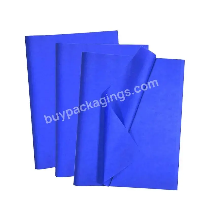 Custom Tissue Paper Gift Wrapping Paper With Company Logo Garment Packaging Paper