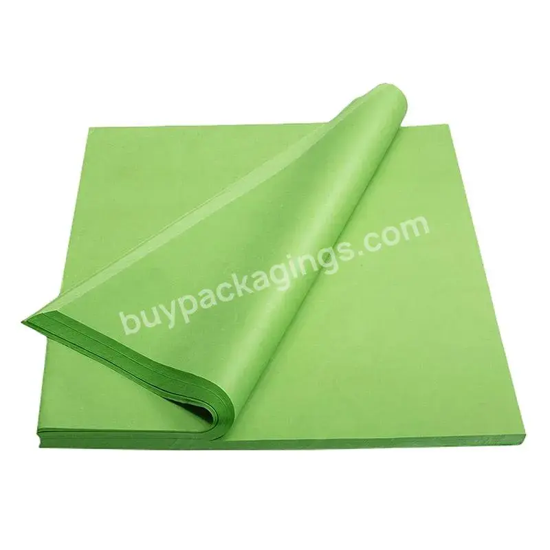 Custom Tissue Paper Gift Wrapping Paper With Company Logo Garment Packaging Paper