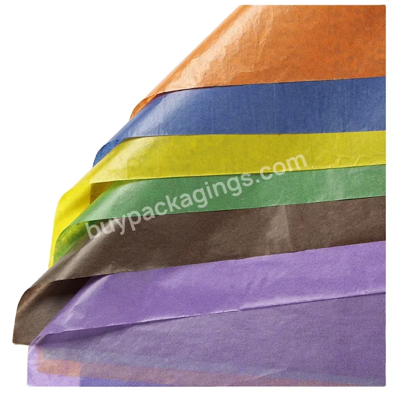 Custom Tissue Paper Packaging Wrapping Tissue Paper 24gsm Colorful Waxed Gift Shoes Wrapping Tissue Paper