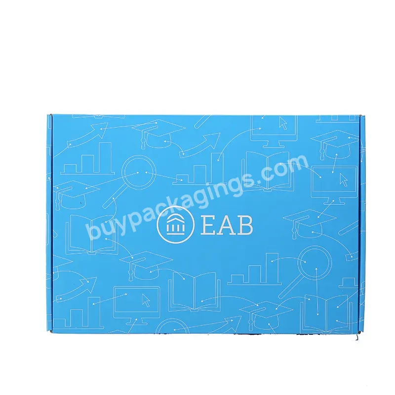 Custom Top Tuck Portable Corrugated Paper Mailer Shipping Box