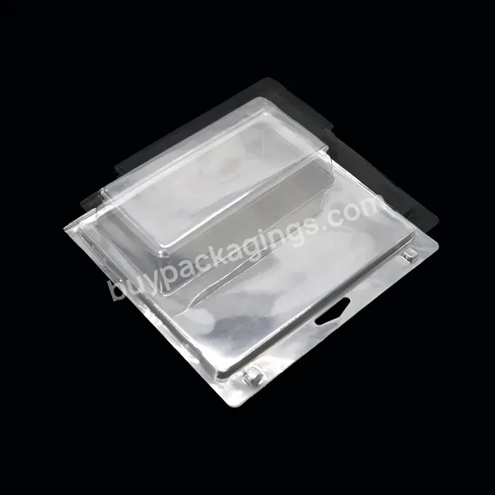 Custom Transparent Packing Clear Clamshell Plastic Blister Packaging For Electronic