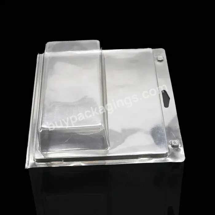 Custom Transparent Packing Clear Clamshell Plastic Blister Packaging For Electronic