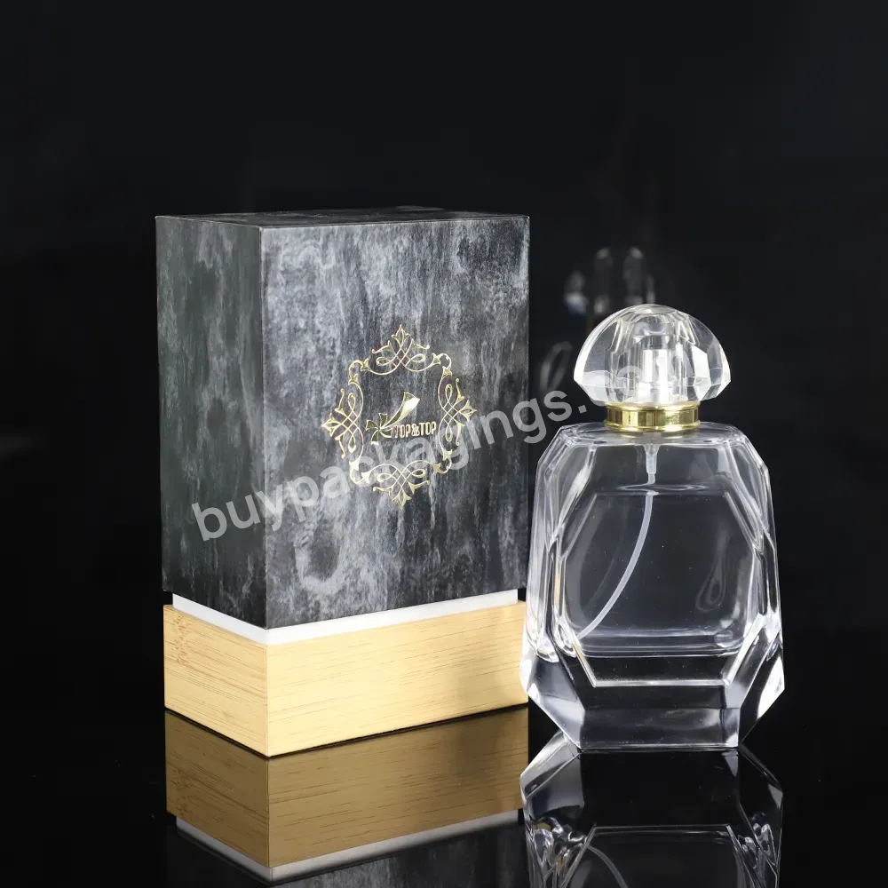 Custom Unique Design Luxury Refillable Empty 30ml 50ml 80ml 100ml Botol Parfum Fragrance Oil Glass Spray Bottles Perfume Bottle