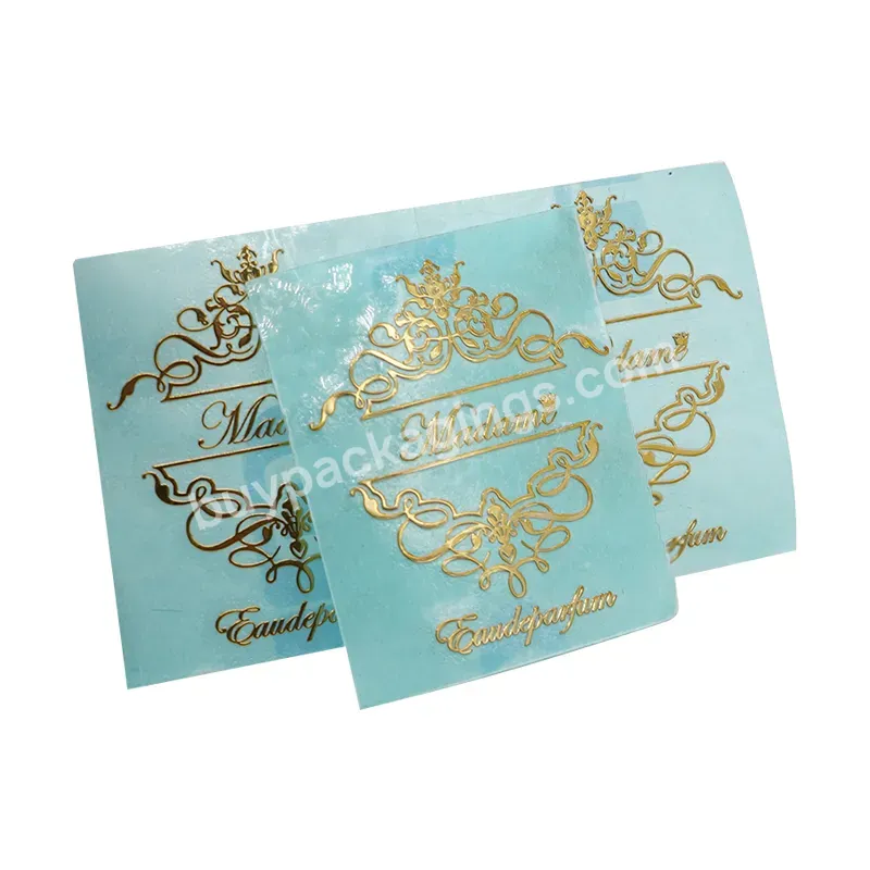 Custom Waterproof Adhesive 3d Transparent Transfer Logo Packaging Label Stickers For Your Brand