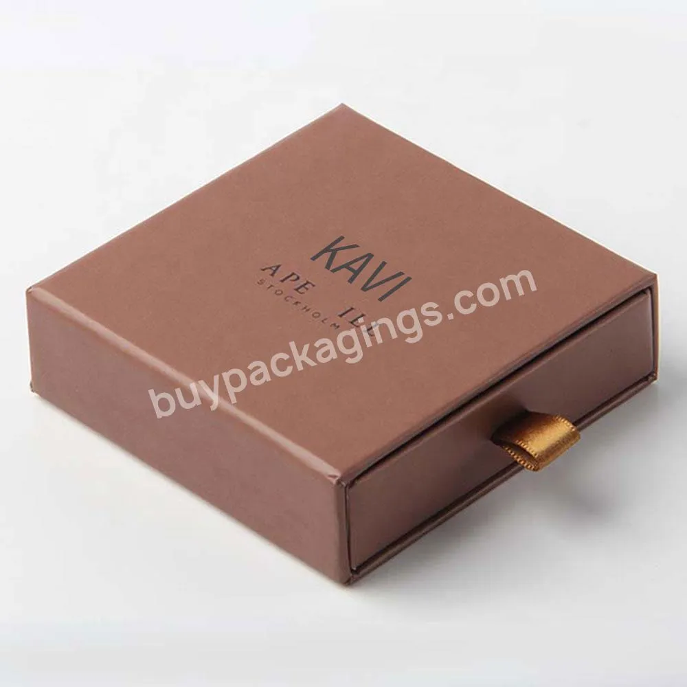 Custom wedding jewelry gift boxes cardboard jewelry packaging drawer gift box small decorative jewelry gift boxes