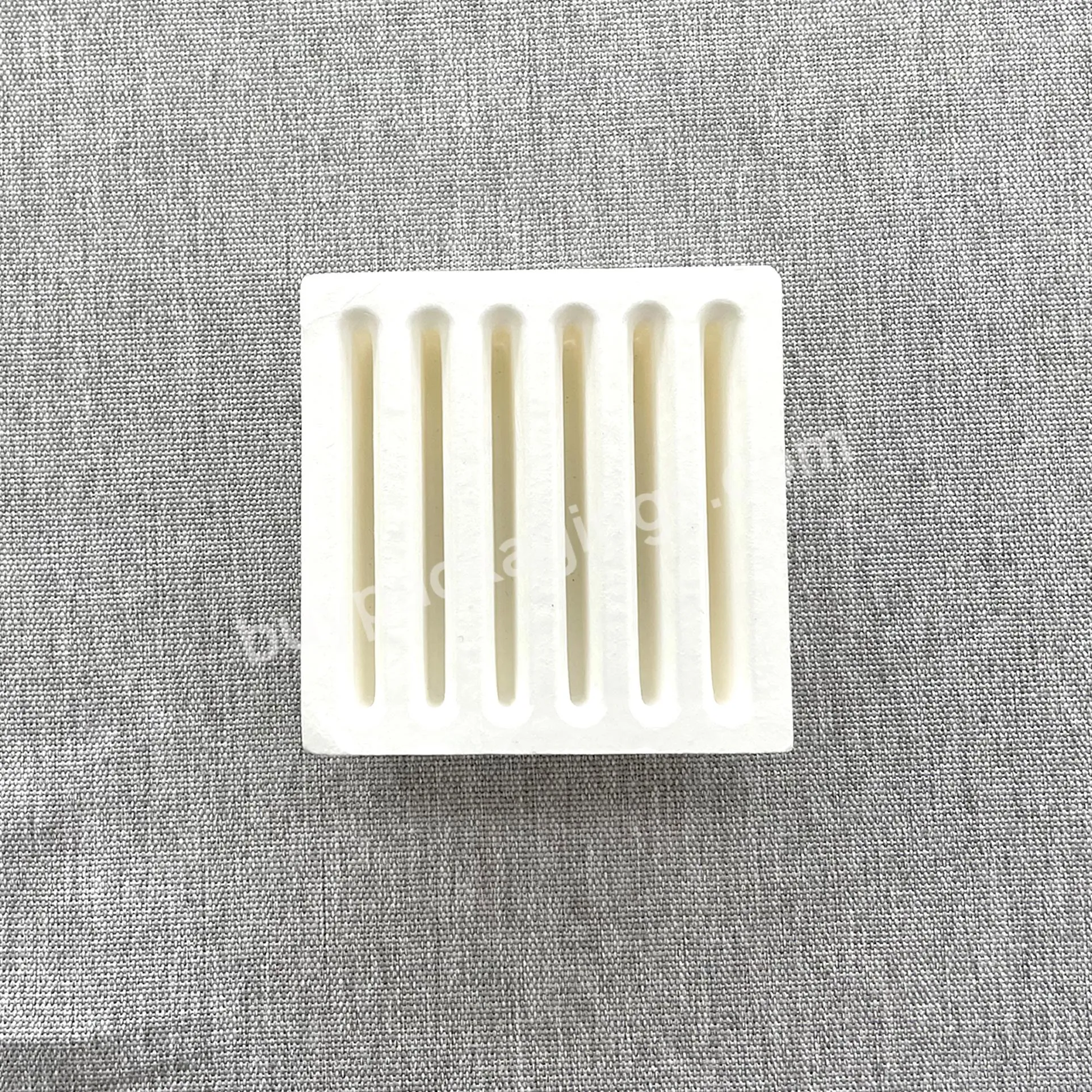 Custom Wet Press Pulp Bagasse 3 Pairs Cosmetics Essence Insert Tray Molded Pulp Packaging Inner Holder Tray