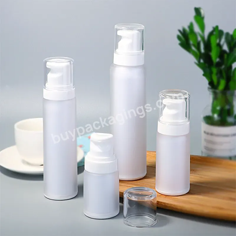 Custom White Empty Foam Bottle Facial Cleanser Shaving Cream Packaging Foam Soap Dispenser Bottle 100ml 120ml 150ml 200ml