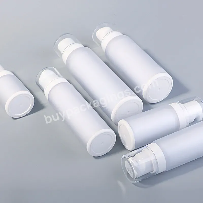 Custom White Empty Foam Bottle Facial Cleanser Shaving Cream Packaging Foam Soap Dispenser Bottle 100ml 120ml 150ml 200ml