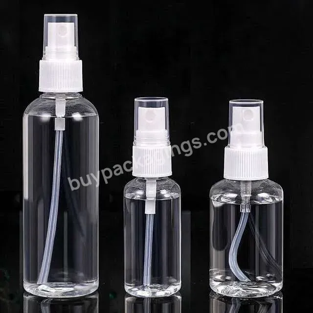 Custom White Or Clear Plastic Empty Spray Bottle 2oz 3oz 4oz 6oz 8oz 10oz 16oz