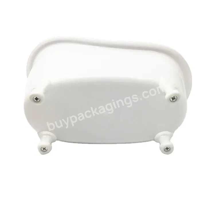 Custom White Pp Plastic Mini Bathtub Shaped Bath Storage Container Manufacturer/wholesale