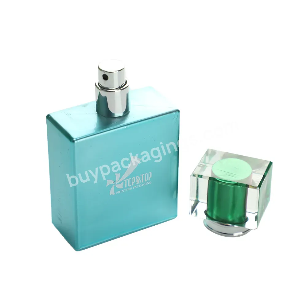 Custom Wholesale 30ml Elegant Glass Perfume Packaging Transparent Heavy Bottles For Perfume