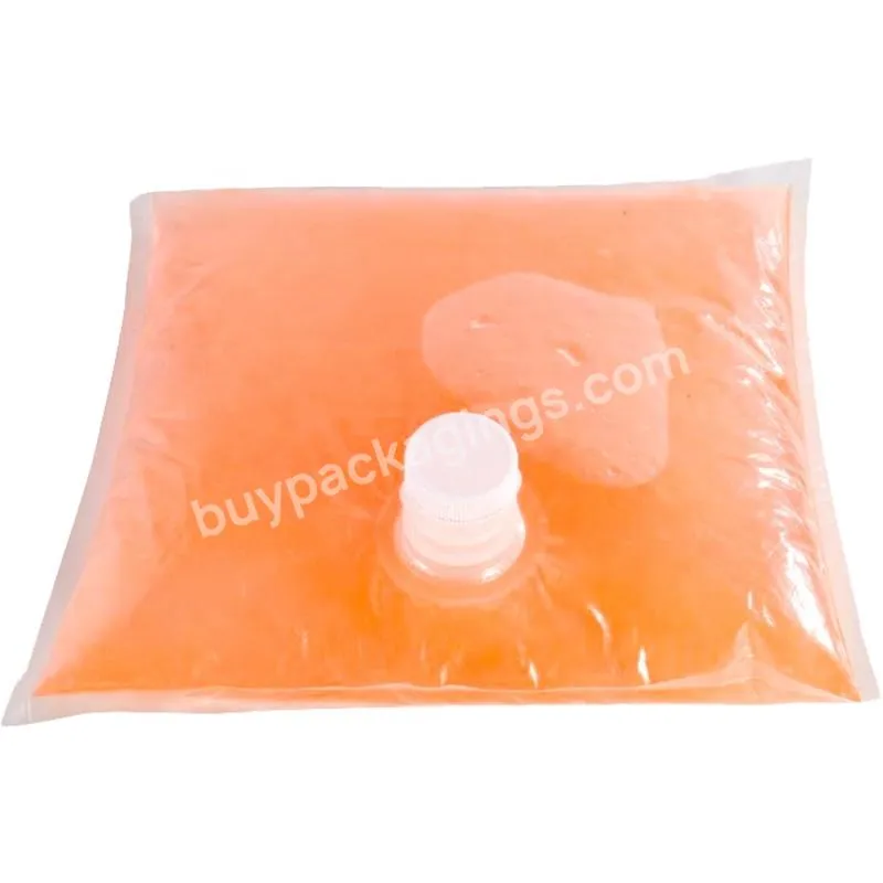 Custom Wholesale 3l 5l 10l 20l Bib Bag In Box Aluminum Foil Wine Bag With Valve For Beverage Liquid Bag