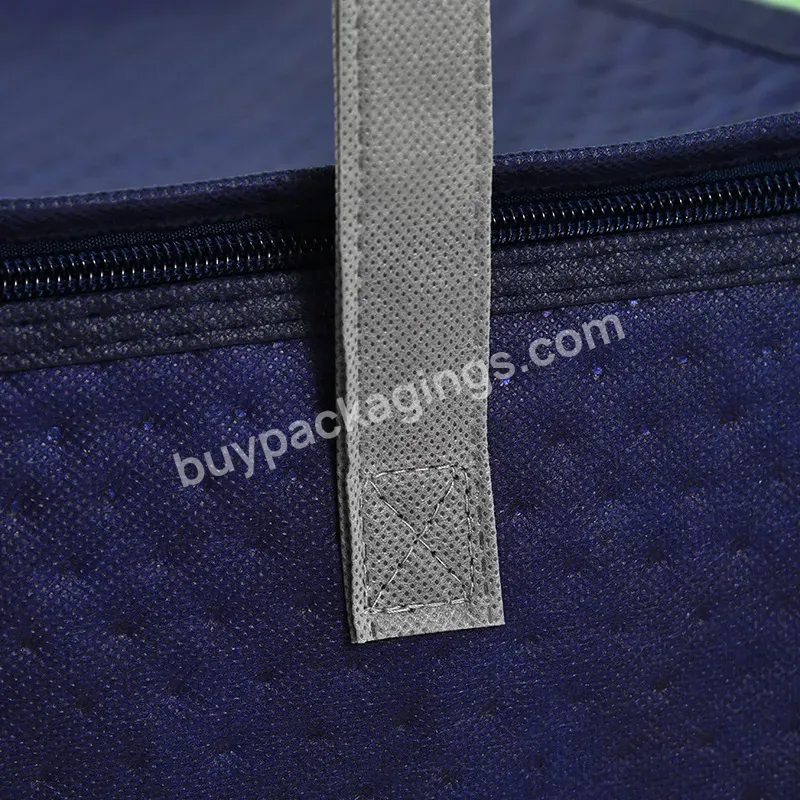 Custom Wholesale Color Cake Insulation Bag Portable Hand Sewn Eco-friendly Zipper Aluminum Foil Cooler Bag