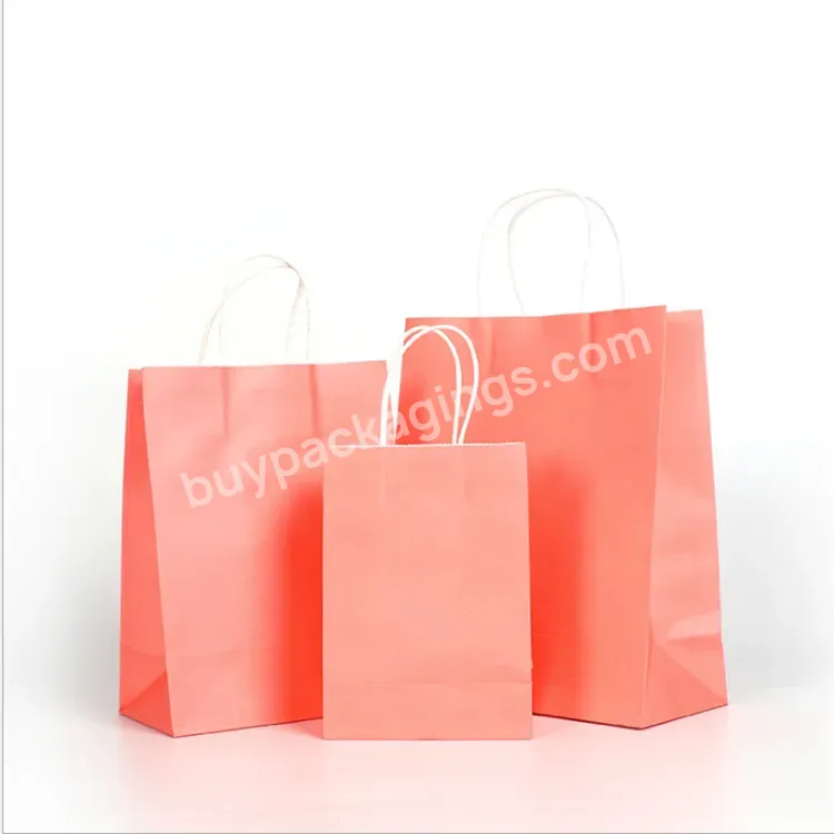 Custom Wholesale Custom Logo Paper Bag White High Quality Cheaper Paper Bags