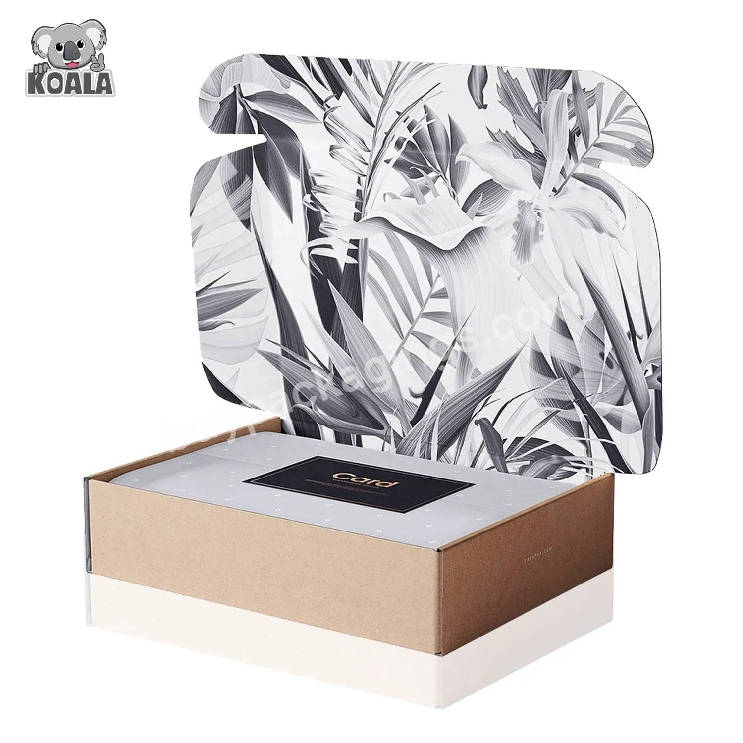 Custom Wholesale Folding Brown Kraft Paper Corrugated Cardboard Packaging Paper Shipping Foldable Shoe Box