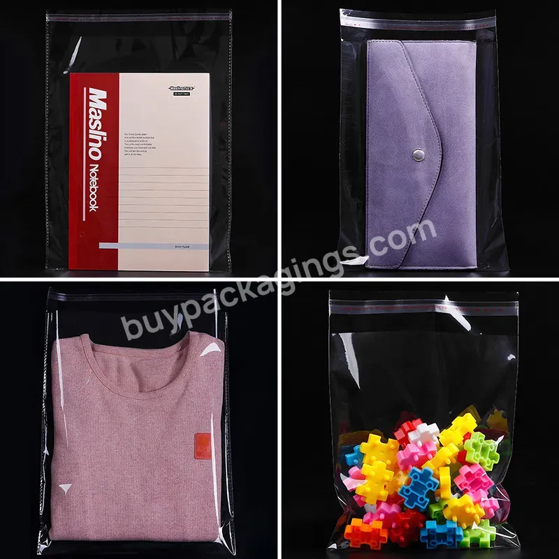 Custom Wholesale Glass Paper Bag Opp Self-adhesive Plastic Bag Candy Lollipop Cookies Packaging Wedding Party Gift Ba