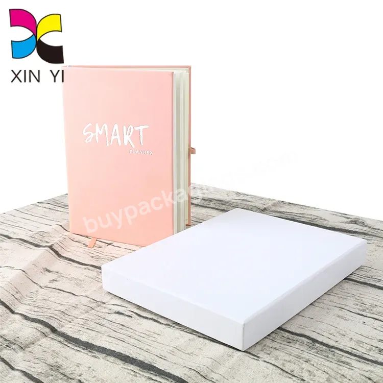 Custom Wholesale Hot Sale Hard Cover Journals Printing Journal With Custom Box