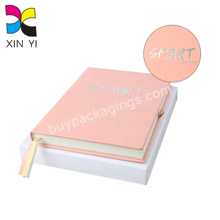 Custom Wholesale Hot Sale Hard Cover Journals Printing Journal With Custom Box