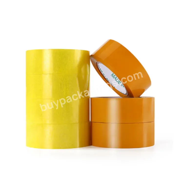 Custom Wholesale Industry Clear Packaging Bopp Adhesive Jumbo Roll Tape