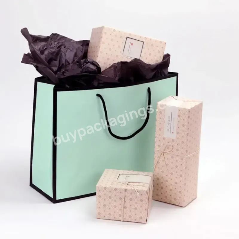 Custom Wholesale Logo Luxury Clothes Shop Retail Packaging Gift Handbag Boutique Shopping Paper Bag