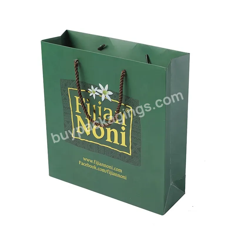 Custom Wholesale Logo Printed Paper Bag Manufacturer White Luxury Paper Shopping Bags