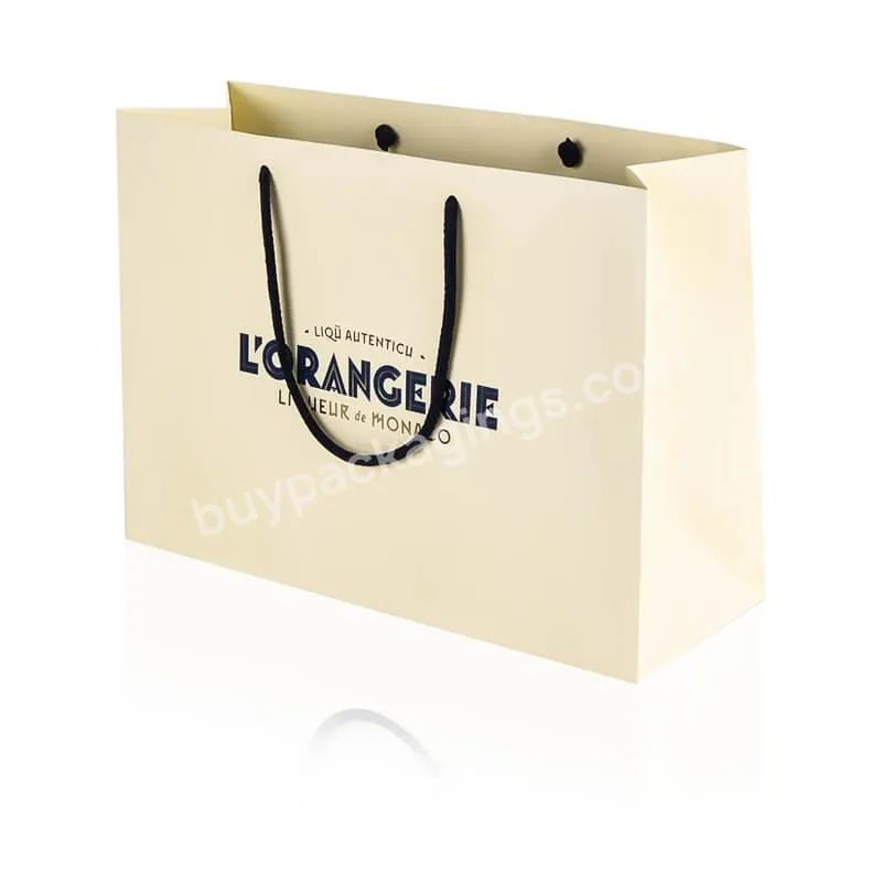 Custom wholesale paper bag printing logo shopping gift bagkraft bag for jewelry packaging