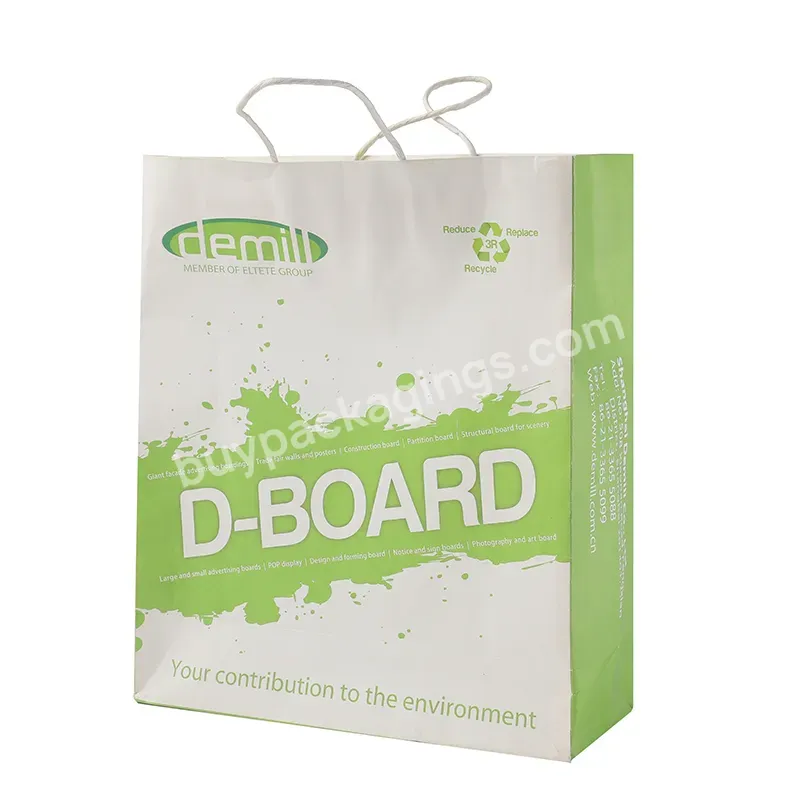 Custom Wholesale Paper Bag Printing Logo Shopping Gift Bags For Packaging