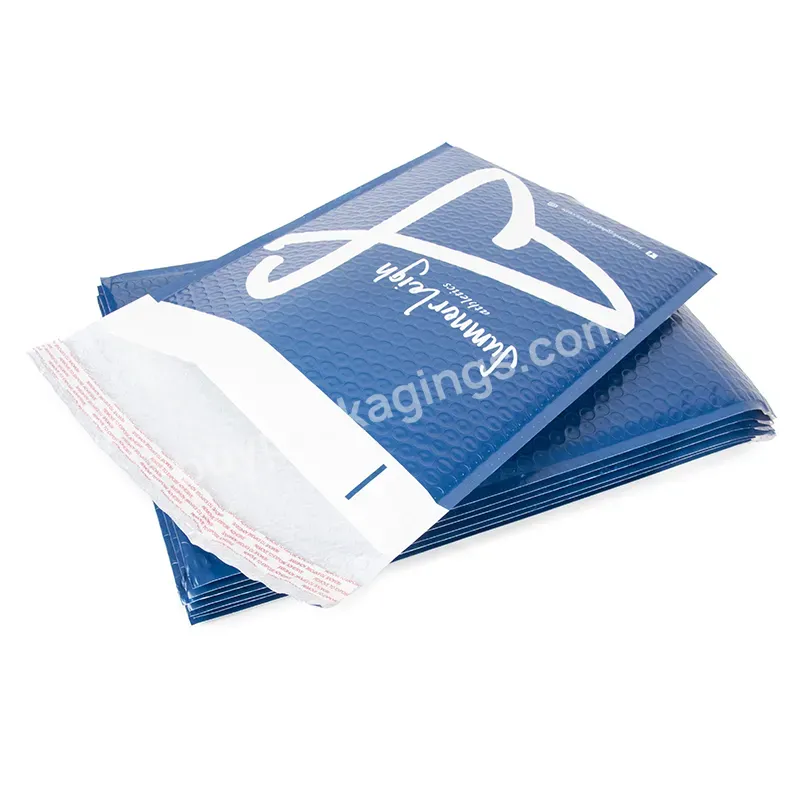 Custom Wholesale Protective Bubble Mailers Bags Bubble Mailer Plastic Bag Bubble Shopping Bag Blue Green