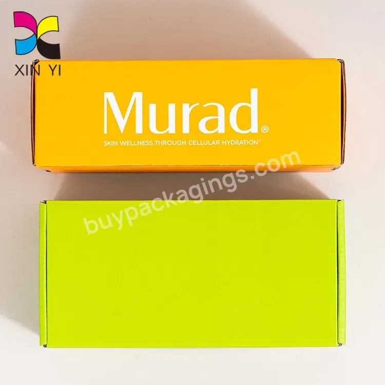 Custom Wigs Box Mailing Corrugated Mailer Paper Box Eco Friendly Box Makeup Cosmetic