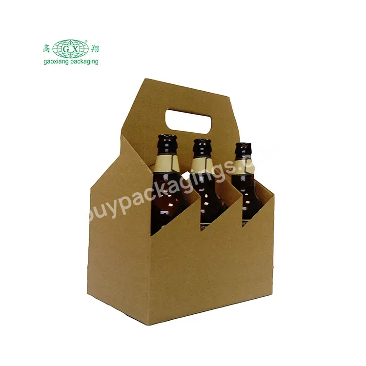 Custom Wine Bottle Shipping Corrugated Carton Wine Box Packaging
