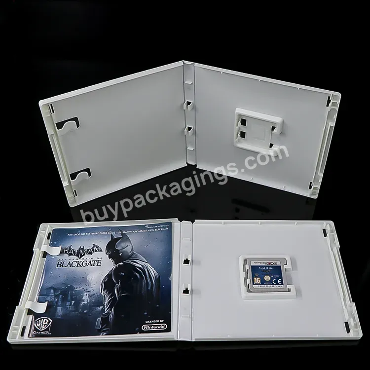 Custom With Logo White Protective Plastic Game Box Housing Switch Universal Ds Nintend Console Card Case For Nintendo 3ds Xl