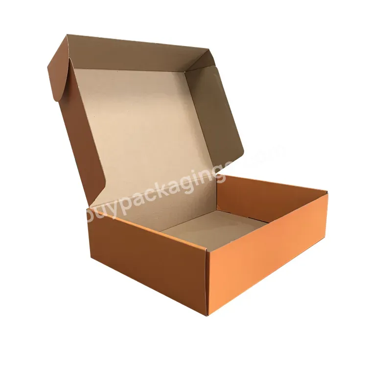 Customer Custom Disposable Paper Corrugated Cardboard Eyelash Makeup Shipping Mailer Box