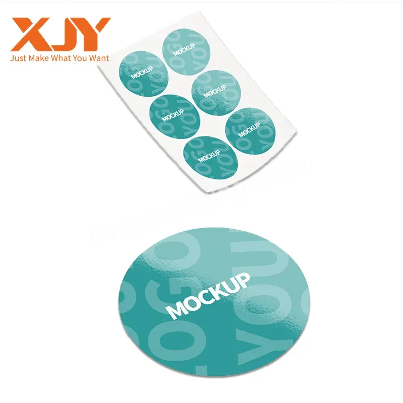 Customised Logo Print Die Cut Waterproof Vinyl Adhesive Decal Advertising Stickers Custom