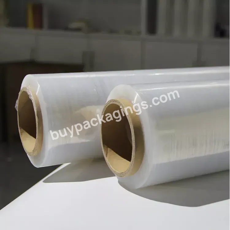 Customised Pallet Shrink Wrap Lldpe Plastic Transparent Hand Stretch Film