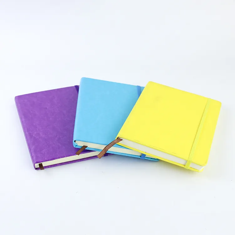 Customised Pu Leather Covers Note Book Notebook For Children